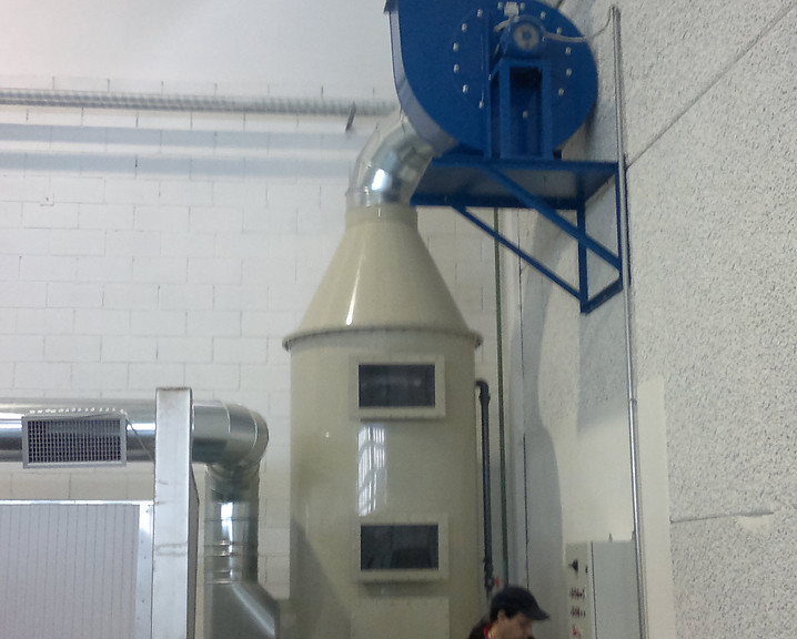 IBF SCRUBBER VENTILATORE 080
