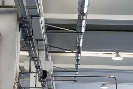Impianto di aspirazione azienda metalmeccanica