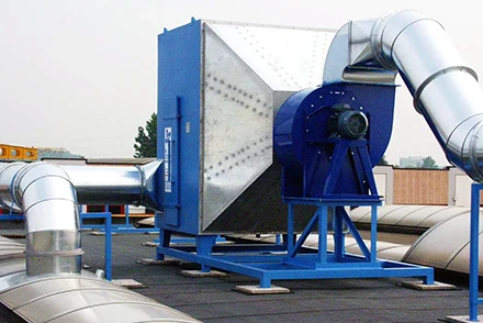 Impianto di aspirazione azienda metalmeccanica
