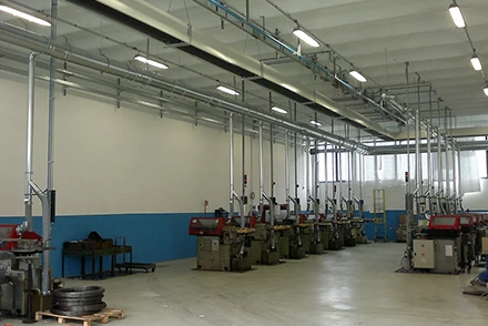 Impianto di aspirazione azienda metalmeccanica
