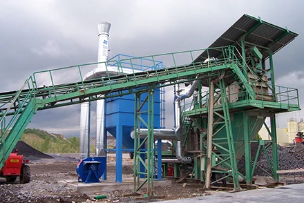 Impianto di aspirazione cava