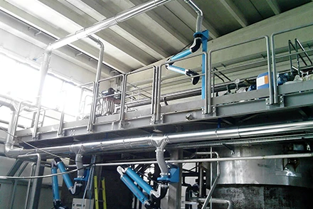 Impianto di aspirazione industria chimico farmaceutica