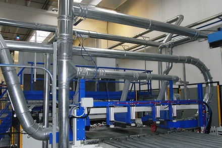 Aspirazione e filtrazione per l'industria della gomma e della plastica