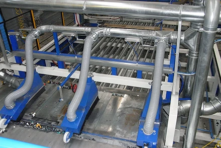 Aspirazione e filtrazione per l'industria della gomma e della plastica
