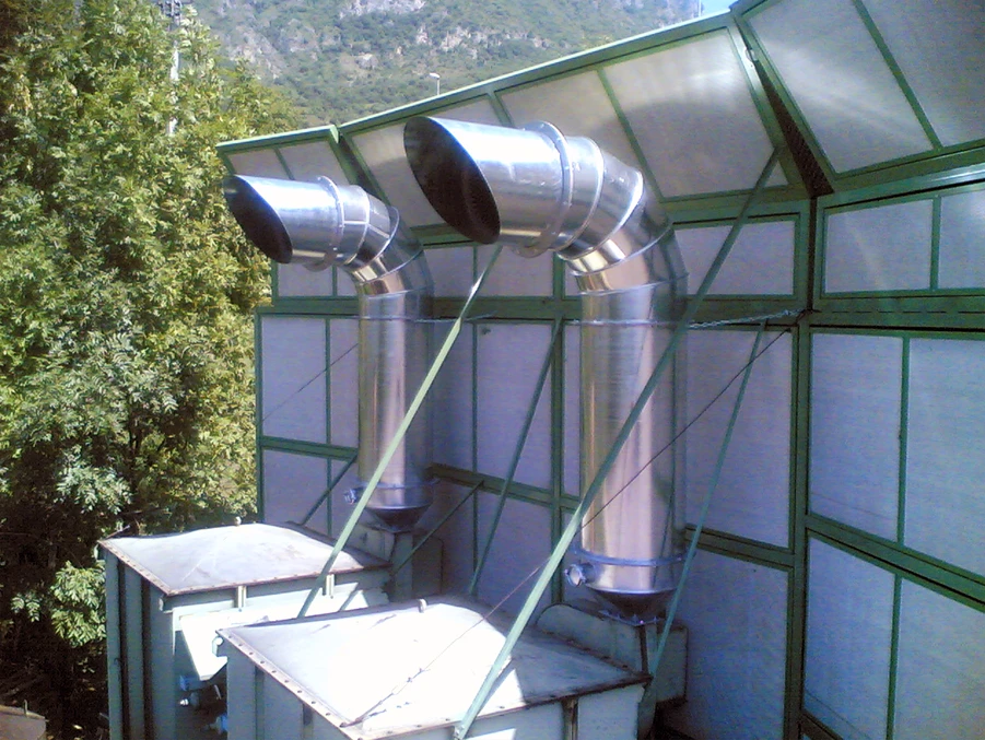 Pareti aspiranti polveri