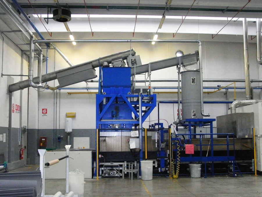 Sistemi di aspirazione azienda plastica