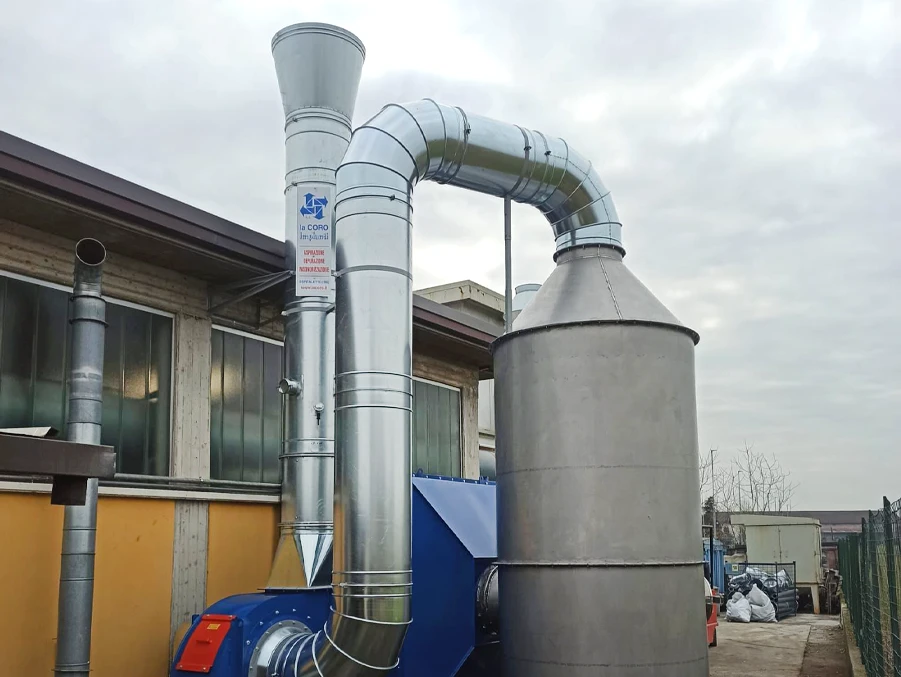 Trattamento aria industriale