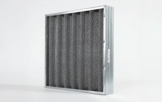 Filtri metallici ondulati