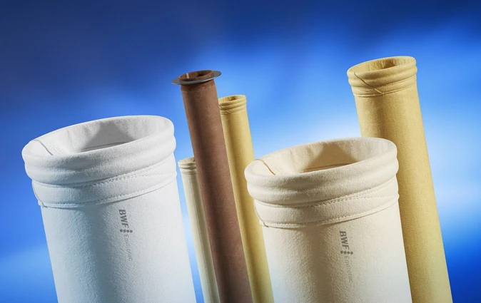 Maniche filtranti per abbattimento polveri